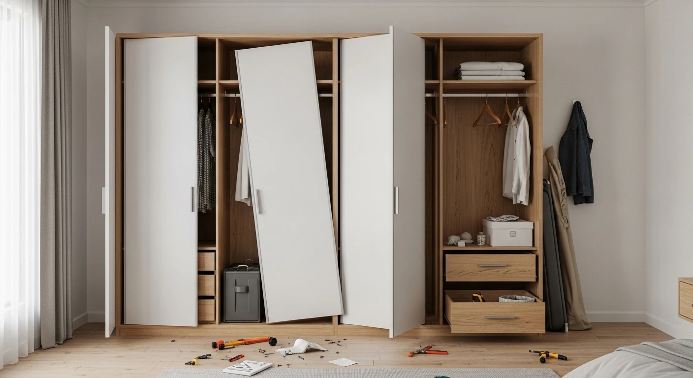 Common Wardrobe Assembly Problems